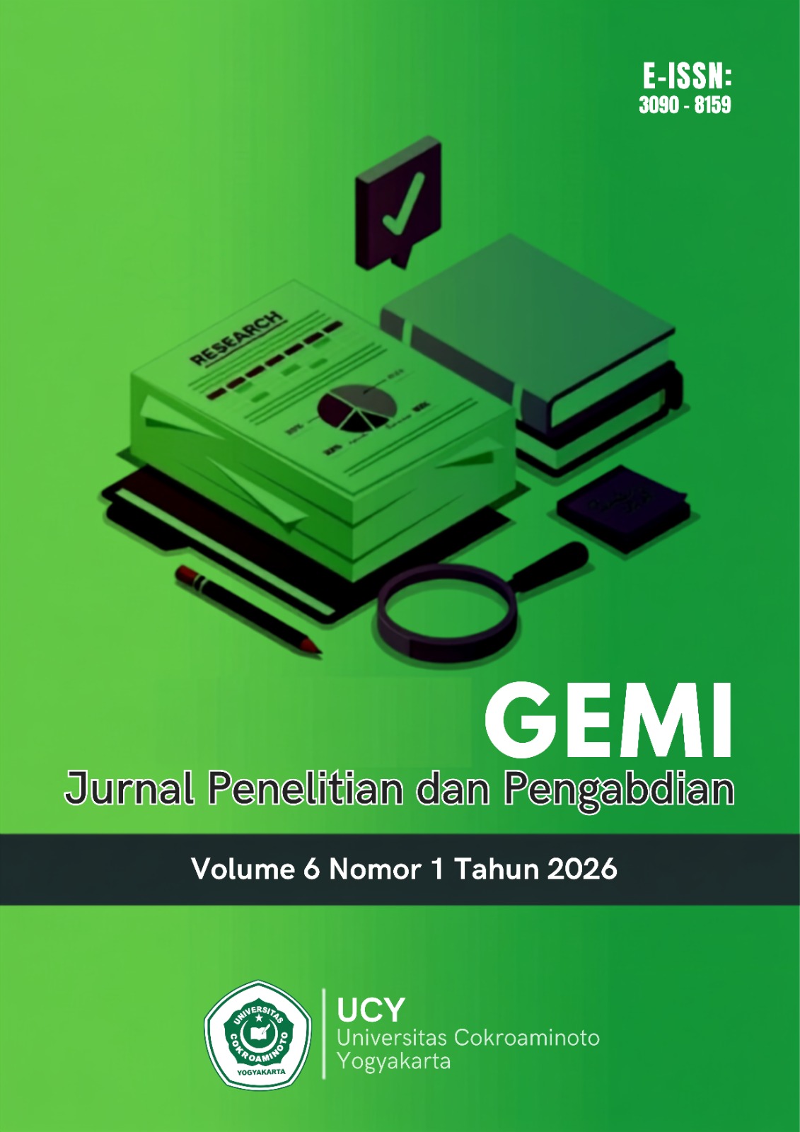 					View Vol. 6 No. 1 (2026): Gemi
				